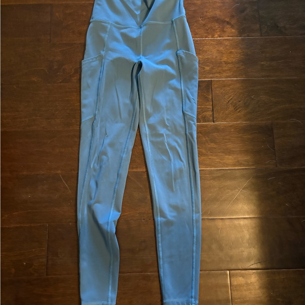 American Eagle High-Waisted Blue Leggings